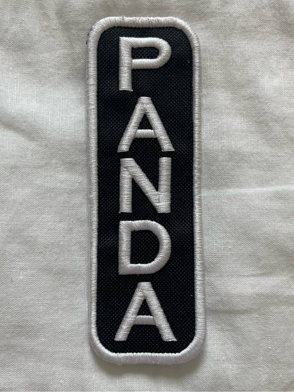 PANDA Velcro Patch Nametag